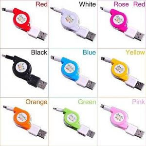 Retractable USB Sync Data Charging Cable Cord Charger Power Wire for iPhone 6 78